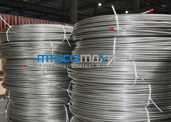 ASTM A213 Coiled Stainless Steel Instrumentation Tubing Approved ISO 9001
