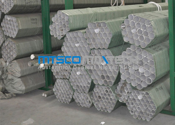 EN10216-5 D4 / T3 Plain End Stainless Steel Seamless Pipe , 14 BWG , 18 BWG , 20 BWG