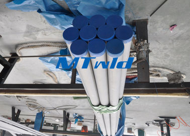 DN90 ASTM A312 S31600 / S31603 EFW Stainless Steel Welded Pipe For Transportation
